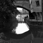 Herbstruhe am Kanal in bamberg