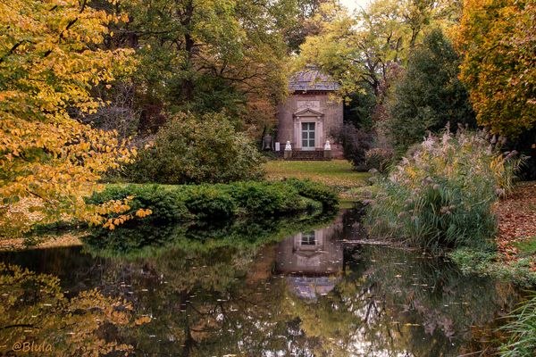 Herbstruhe im Schwetzinger Schlosspark