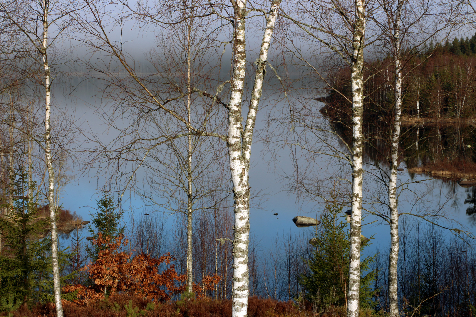 Herbstruhe in Schweden