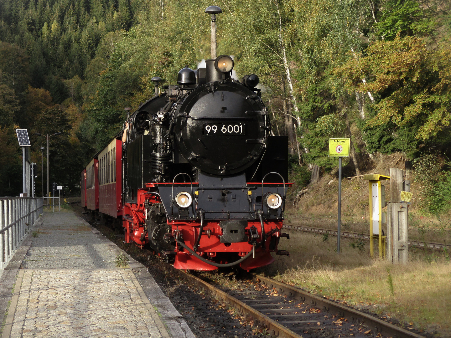 Herbstrunde mit der HSB zurück nach Nordhausen 2.