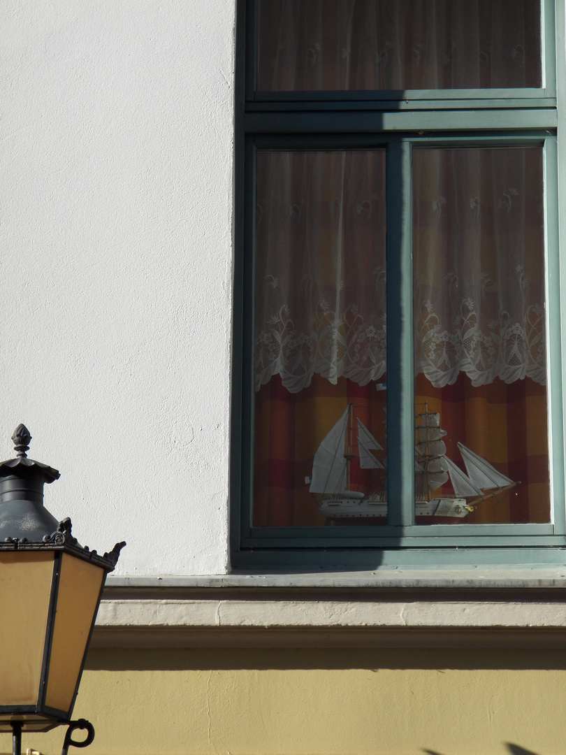 Herbstschatten in Wismar