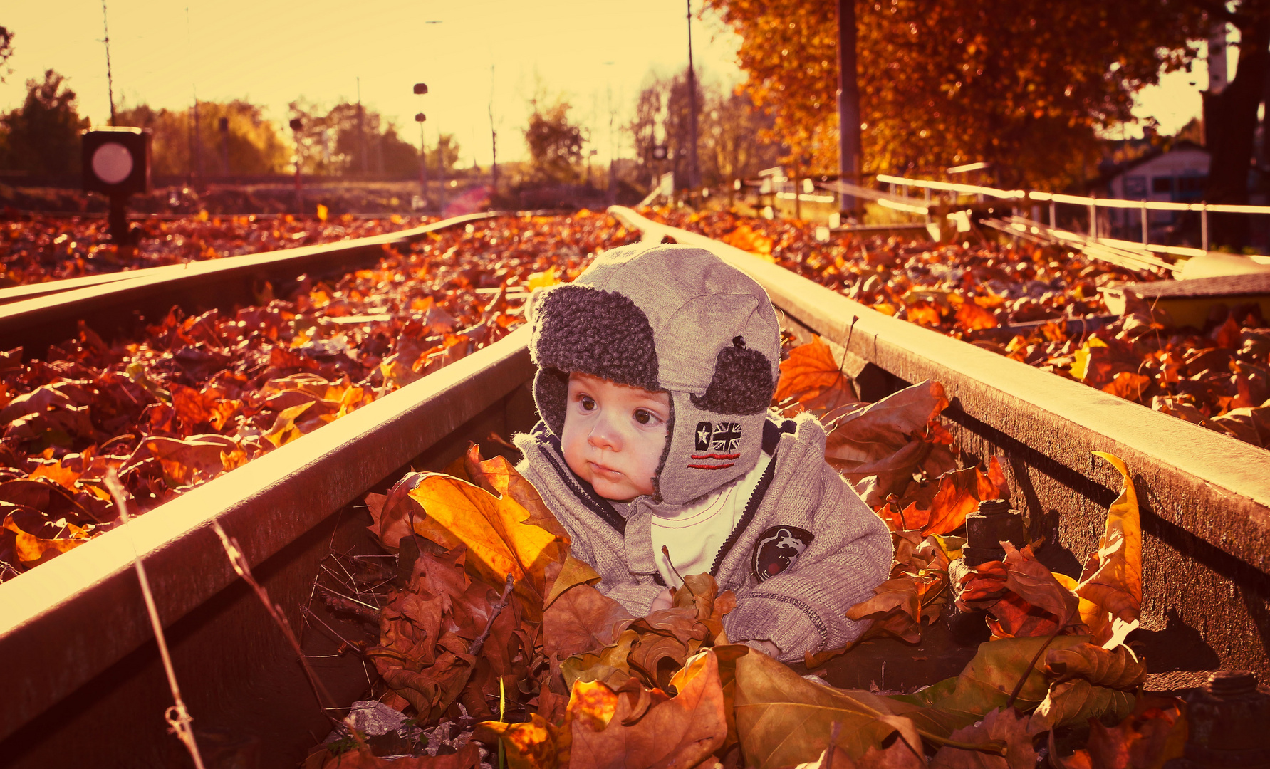 Herbstschienen