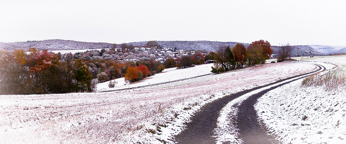 Herbstschnee