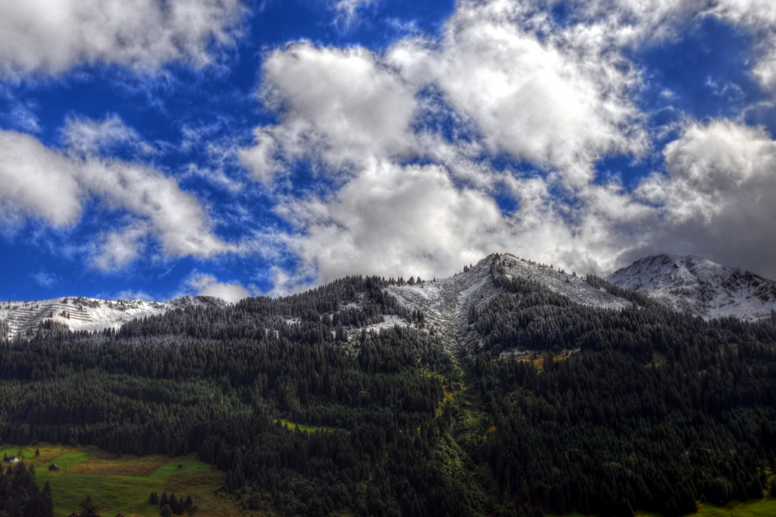 Herbstschnee