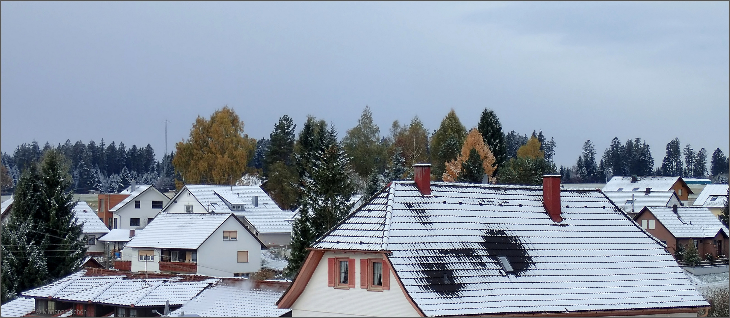 Herbstschnee ...