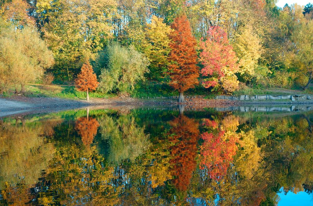 Herbstseefarben