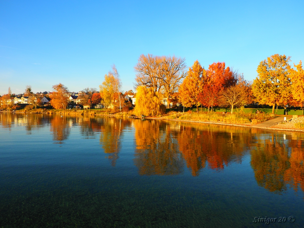 Herbst,See,Farben