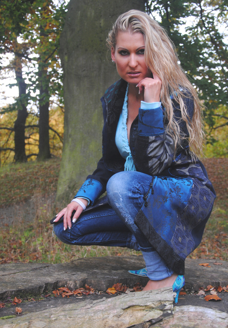 Herbstshooting 2013 Model Yvonne