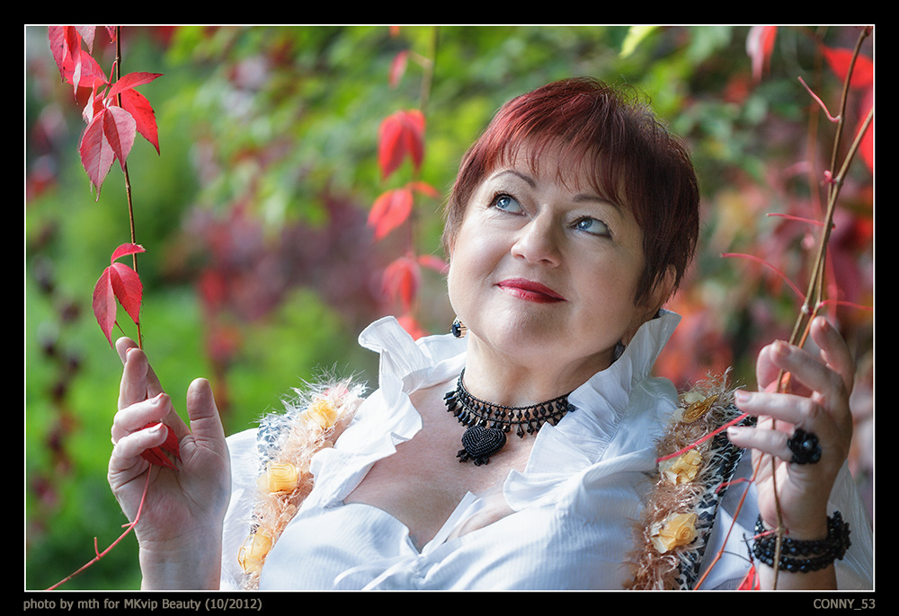 Herbstshooting im Dirndl