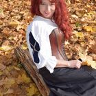 Herbstshooting mit Claudi auf Lichtenau - Mittelalter Outfit