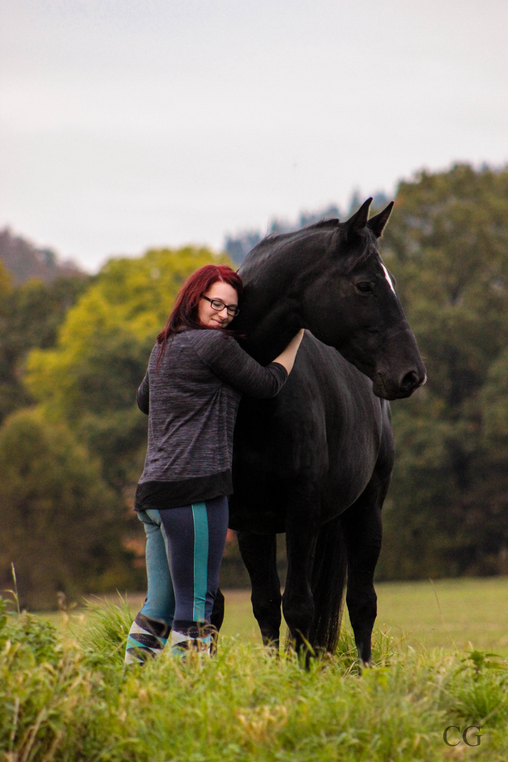 Herbstshooting mit Pferd #1