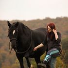 Herbstshooting mit Pferd #2