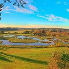 Herbstsinfonie am Beedener Biotop -Panorama