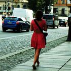 HerbstSommerKleid in rot