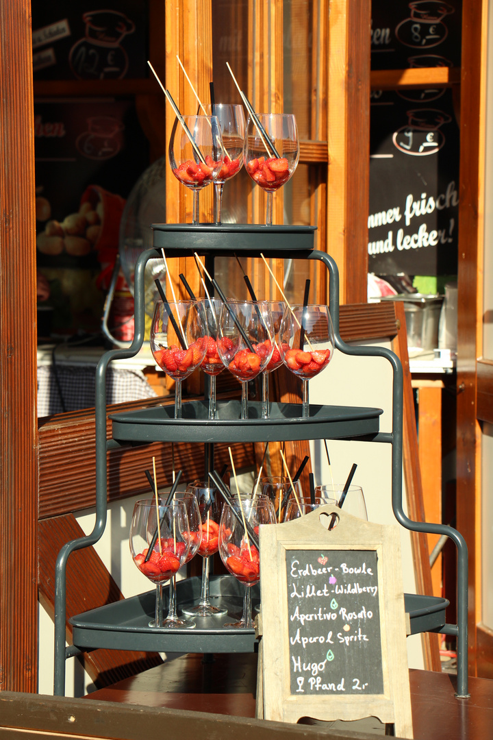 Herbstsonne am Fischmarkt in Köln