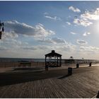 Herbstsonne am Strand von Coney Island