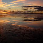 Herbstsonne im Wattenmeer vor Norddeich.......