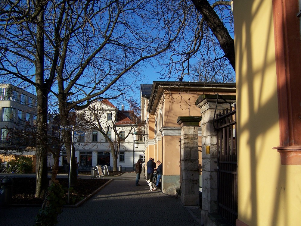 Herbstsonne in Weimar- Bauhaus-Museum