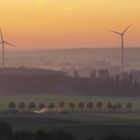 Herbstsonnenaufgang in der Sonsbecker Schweiz