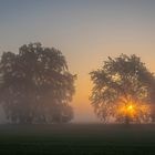 Herbstsonnenaufgangsimpression 