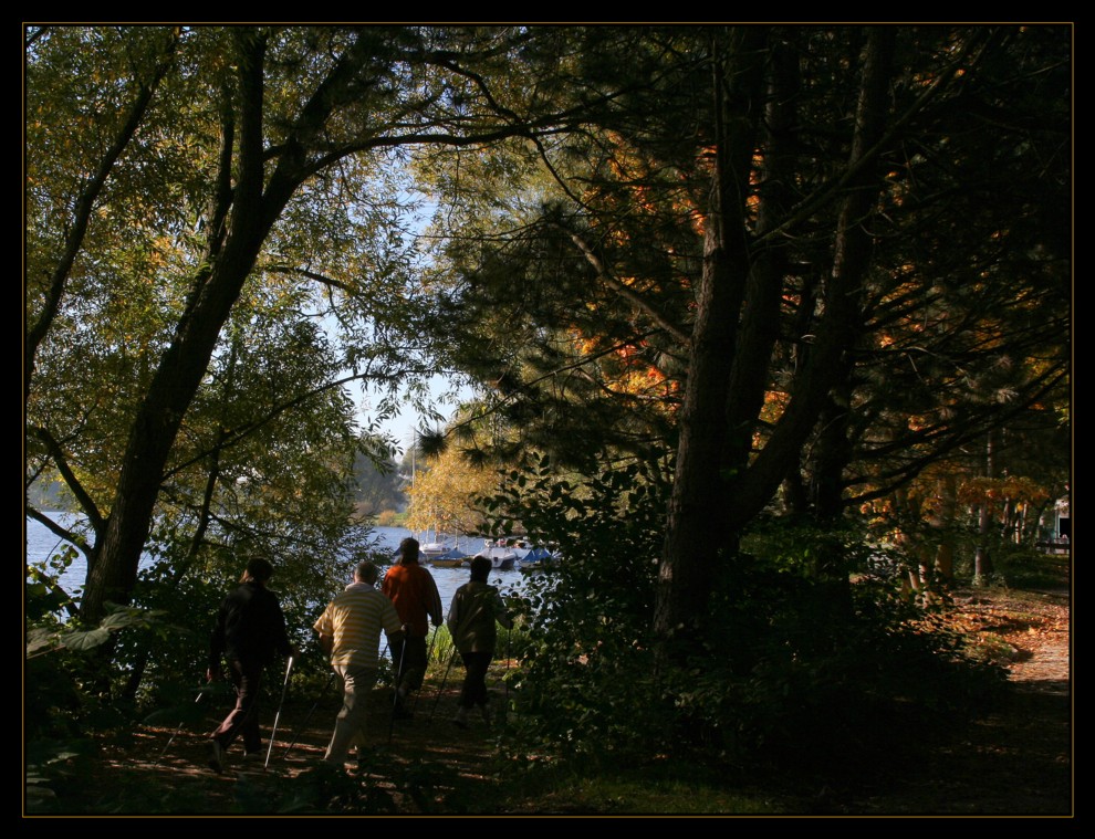 Herbstsonntagmorgenwalking