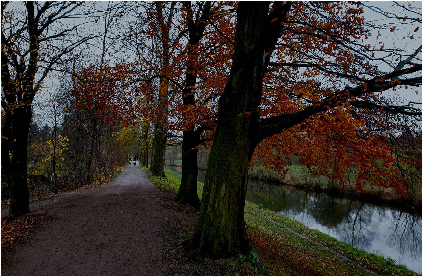 Herbstspaziergang an der Werre (II)