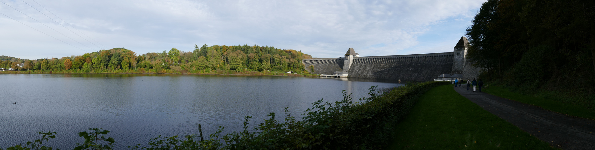 Herbstspaziergang (Möhneseestaumauer)