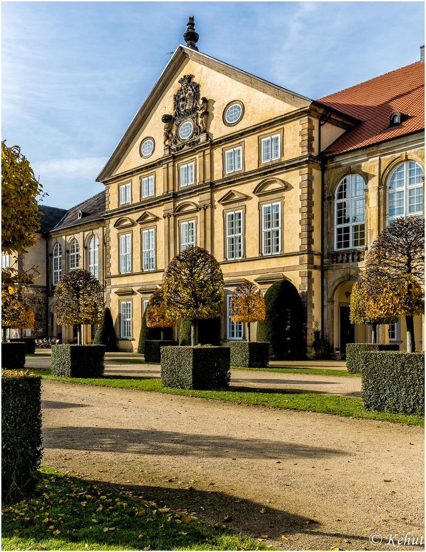 Herbstspazierggang (2) Am Schloss Hundisburg