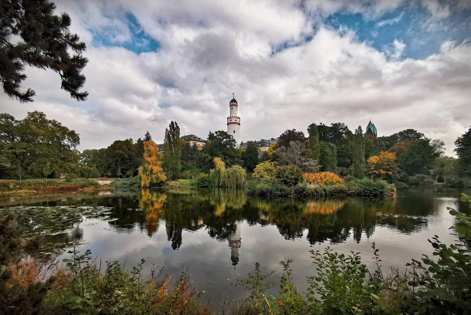 Herbstspiegel in Bad Homburg