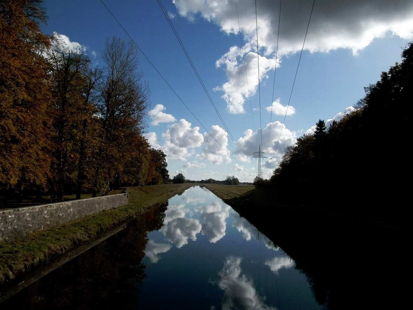 Herbstspiegelung