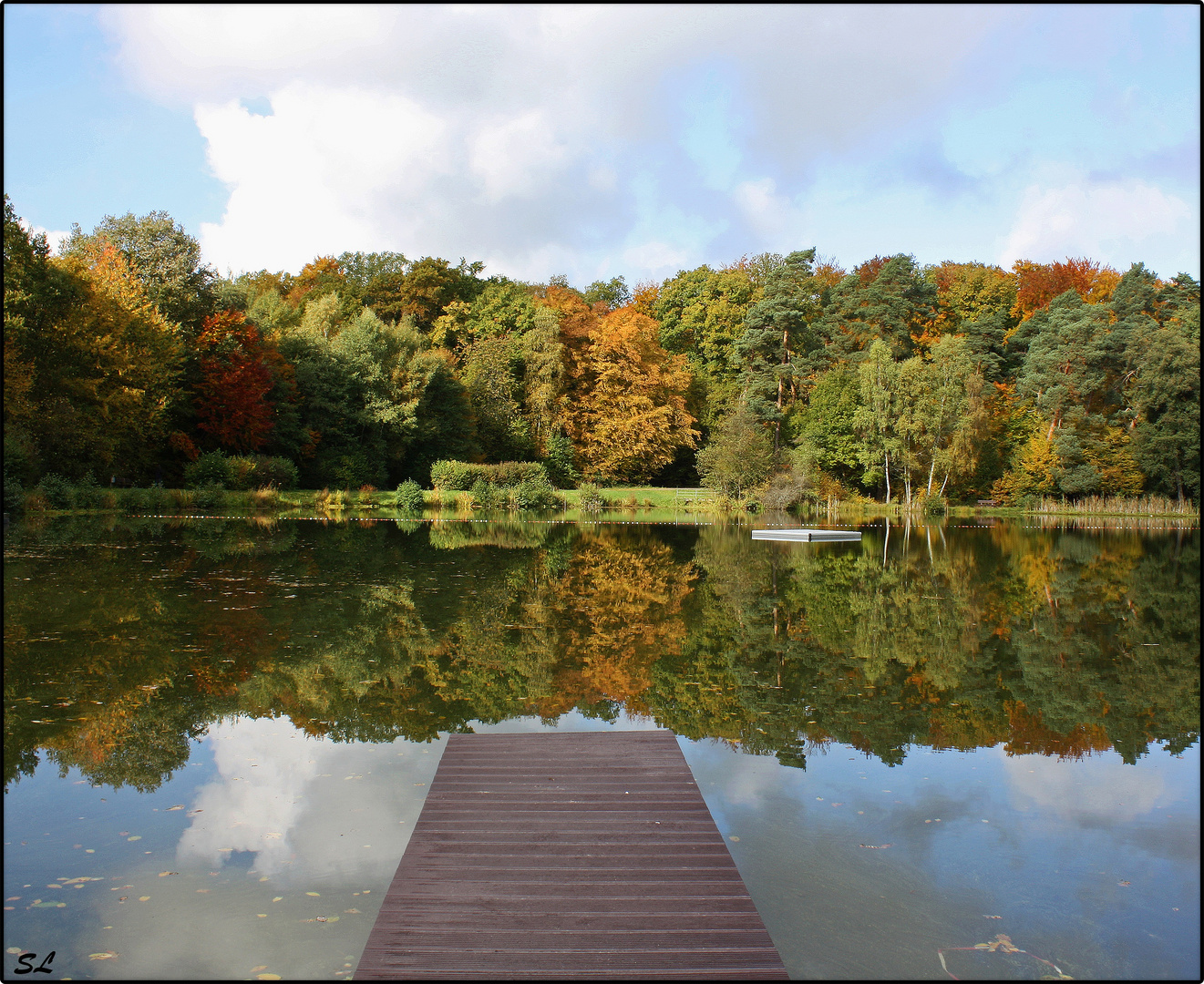 Herbstspiegelung