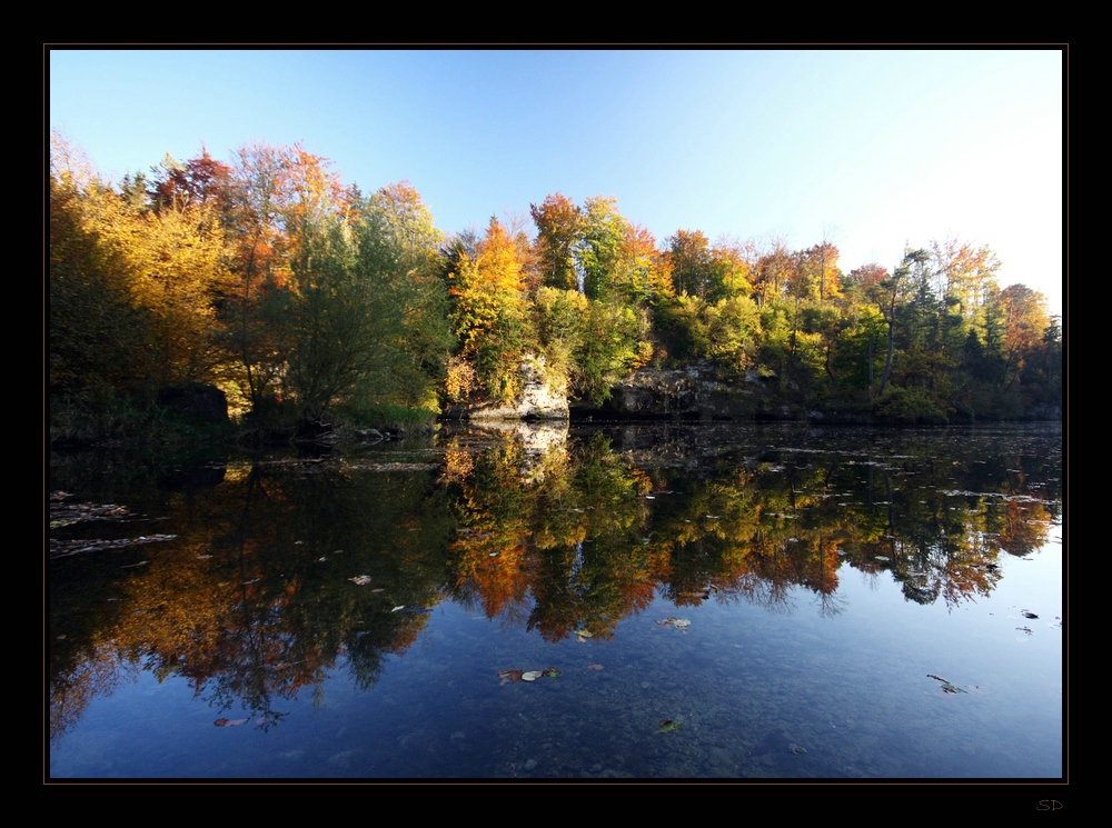 Herbstspiegelung