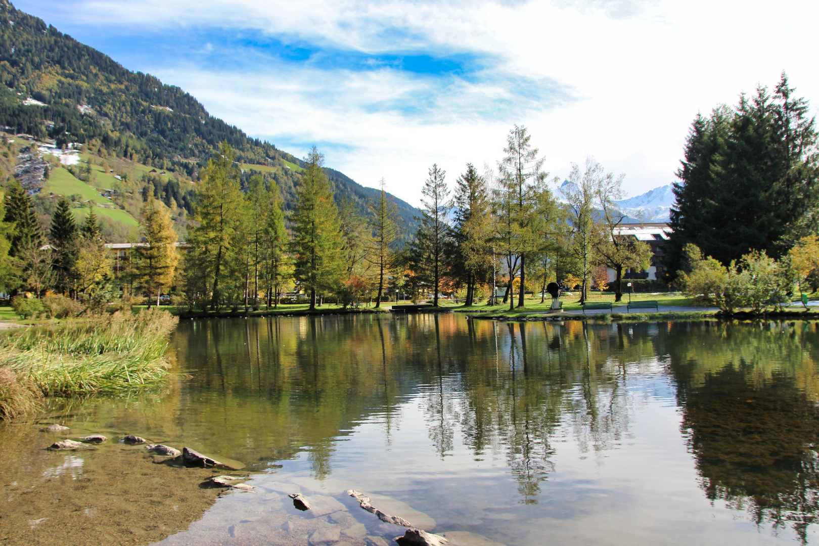 Herbstspiegelung