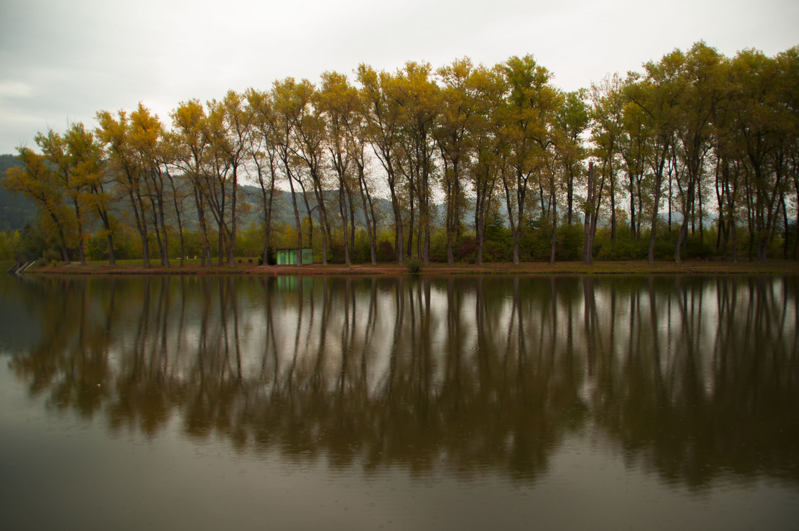 Herbstspiegelung