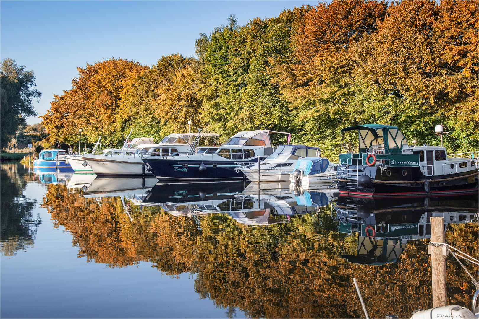 Herbstspiegelung