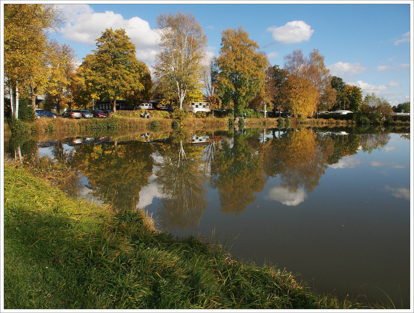 Herbstspiegelung