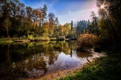 "Herbstspiegelung am Köpfersee"