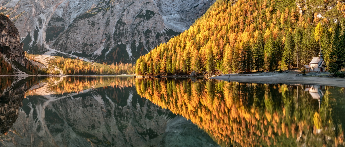 Herbstspiegelung