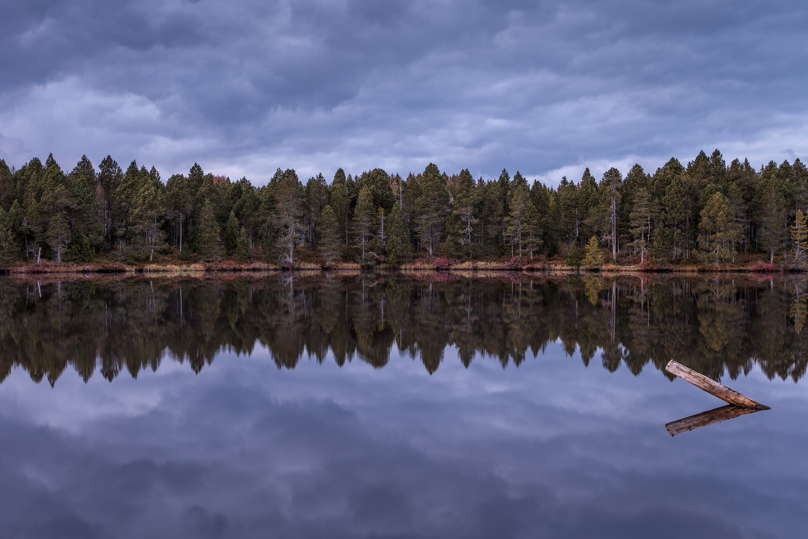 Herbstspiegelung