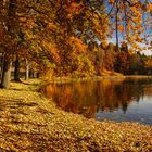 Herbststille am See