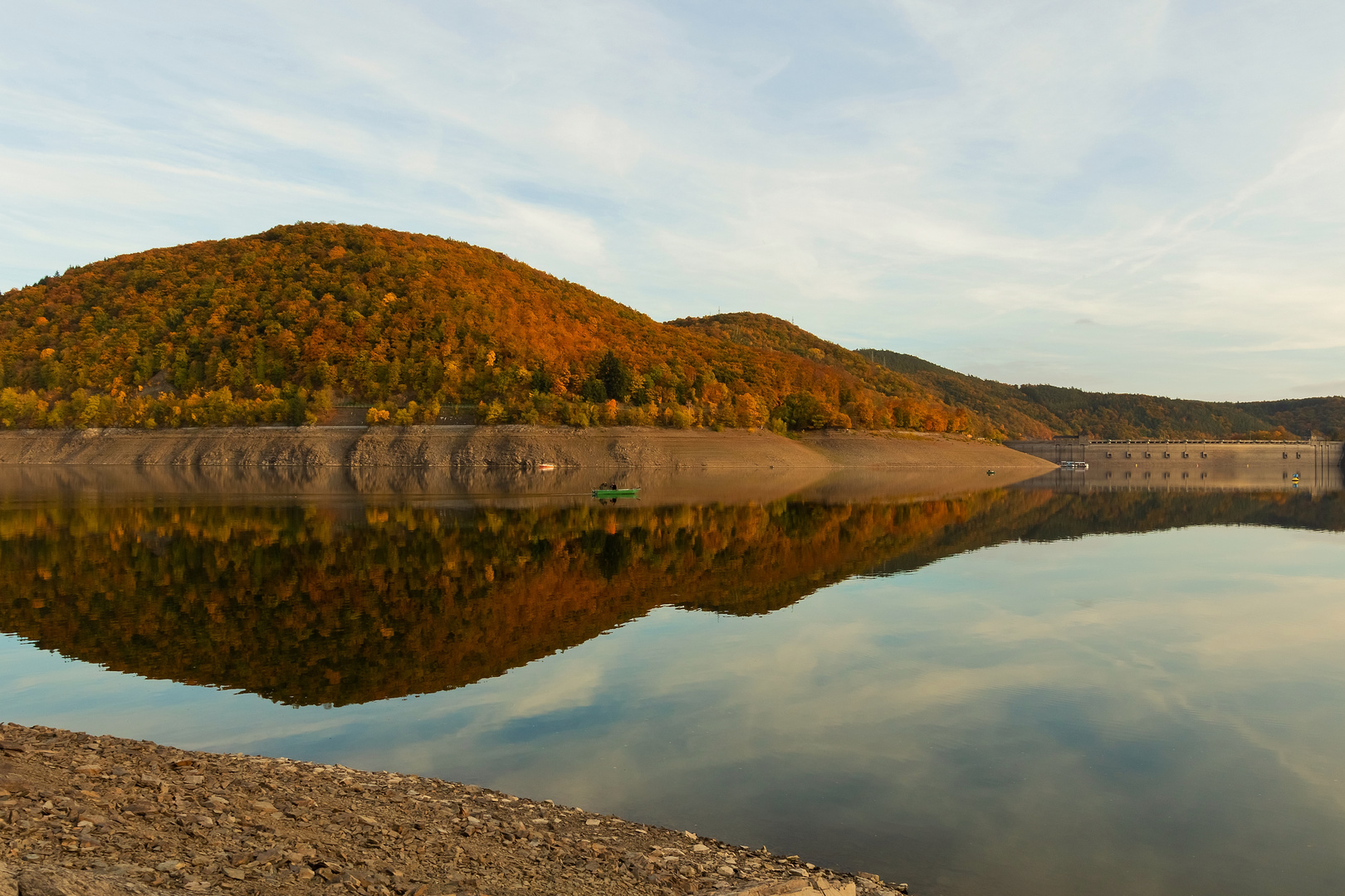 Herbststille am See