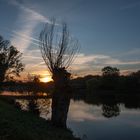 Herbststimmung am Abend, Aasee Münster 4