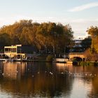 Herbststimmung am Abend, Aasee Münster 5