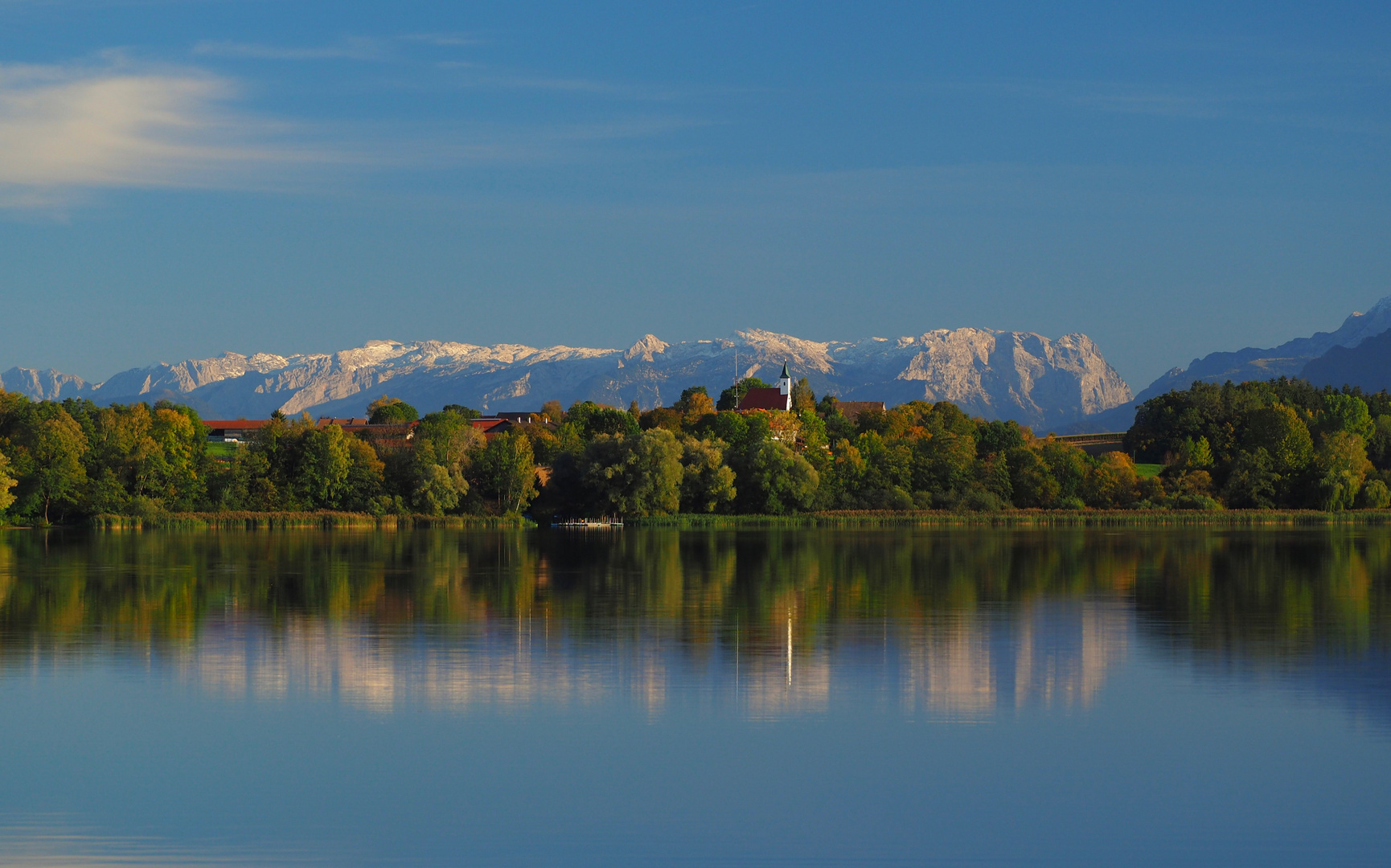 Herbststimmung am Abtsdorfer See