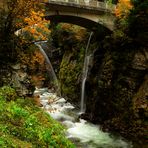 Herbststimmung am Anfang des Gasteiner Wasserfall
