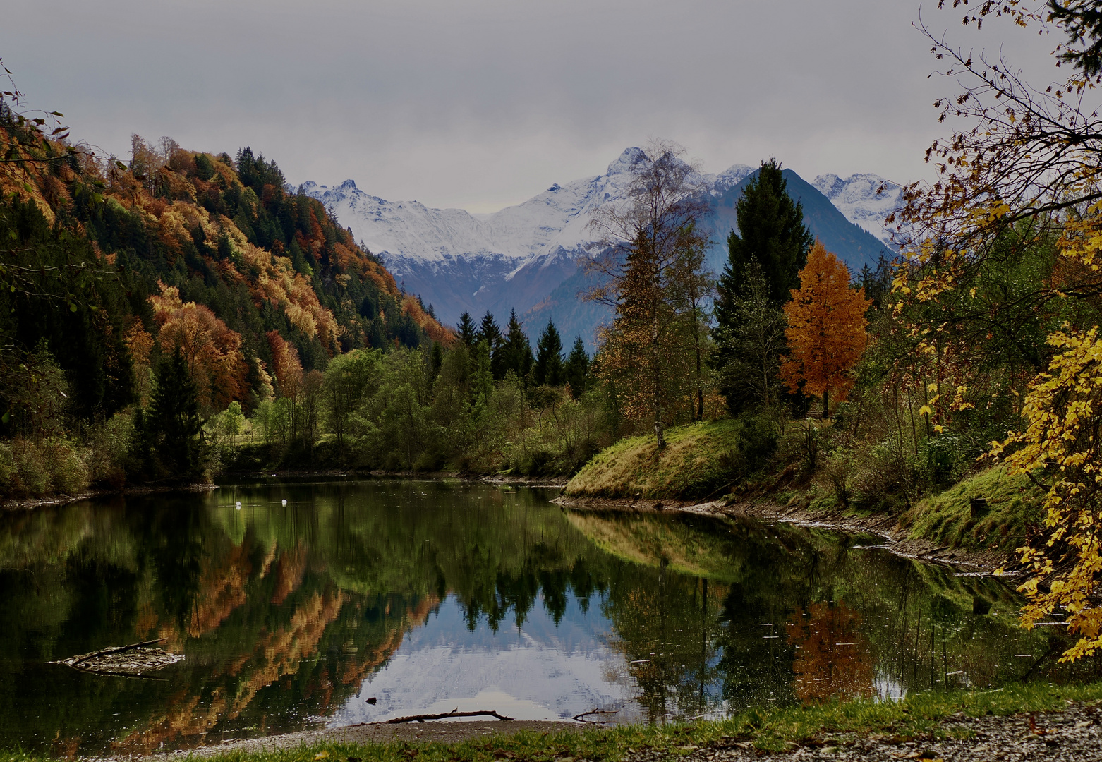 Herbststimmung am Auwaldsee