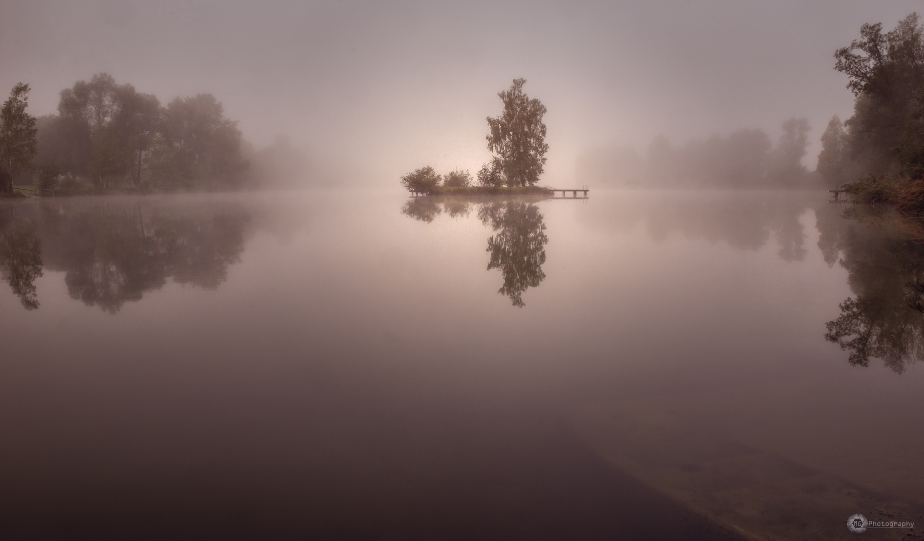 Herbststimmung am Badesee