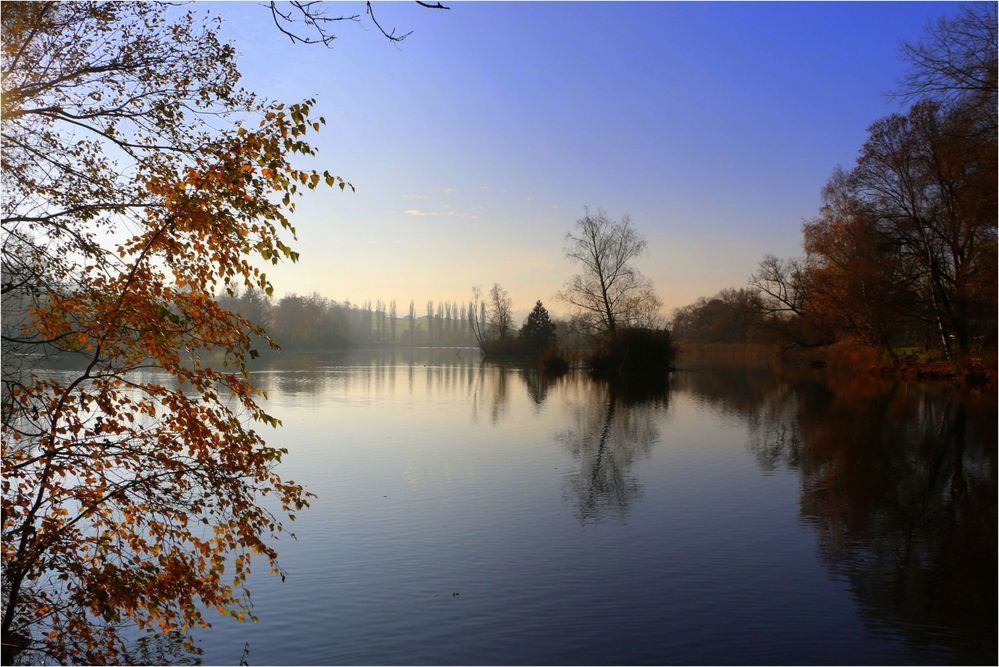 Herbststimmung am Bettenauerweiher