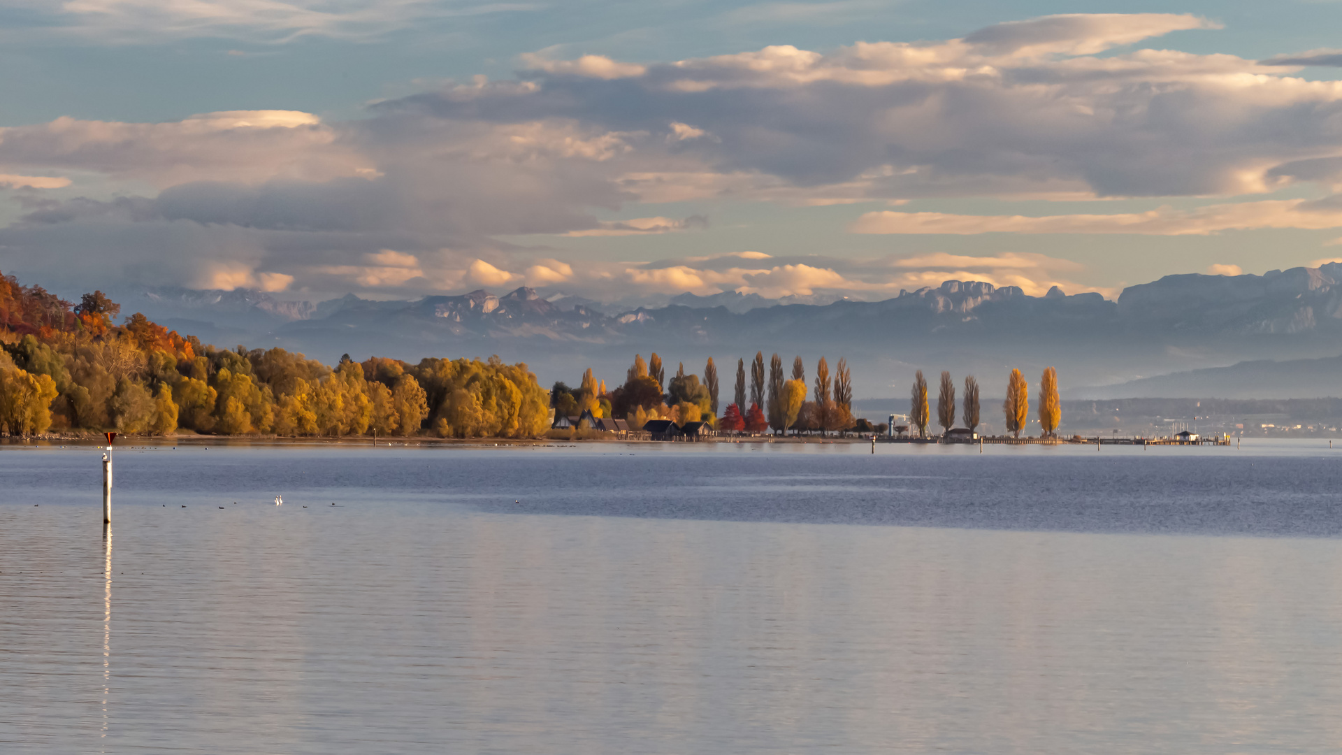 Herbststimmung am Bodensee...