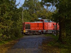 Herbststimmung am BÜ